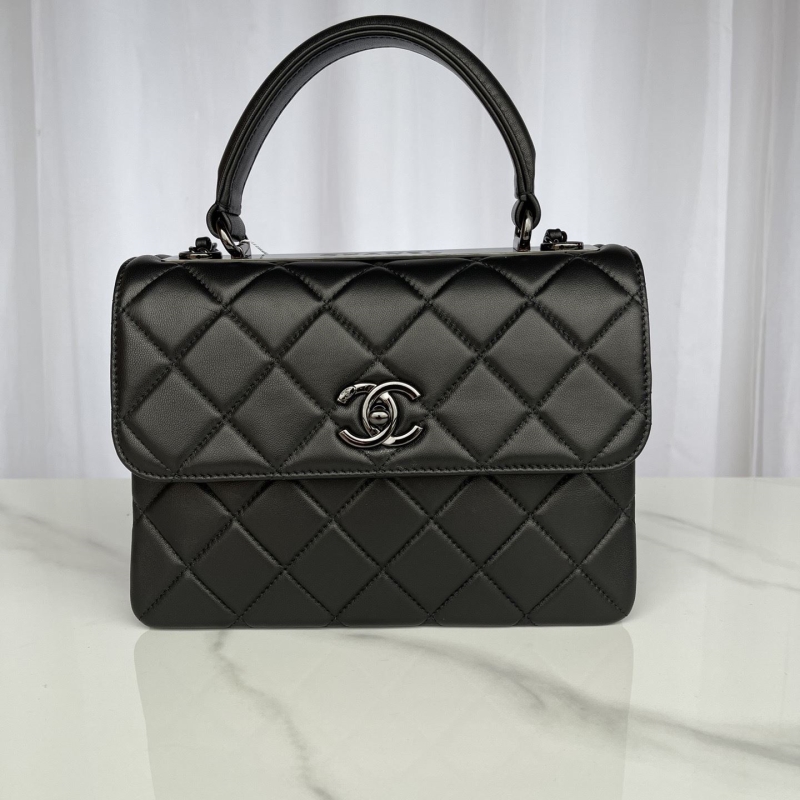 Ch**el top handle bags